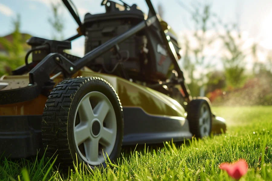 electric battery lawn mowers