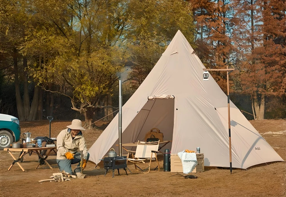 white teepee tent